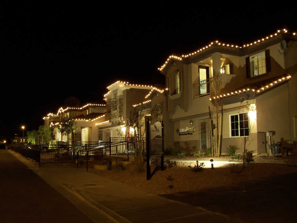 Commercial Lights — Christmas Light Installation in Las Vegas, NV